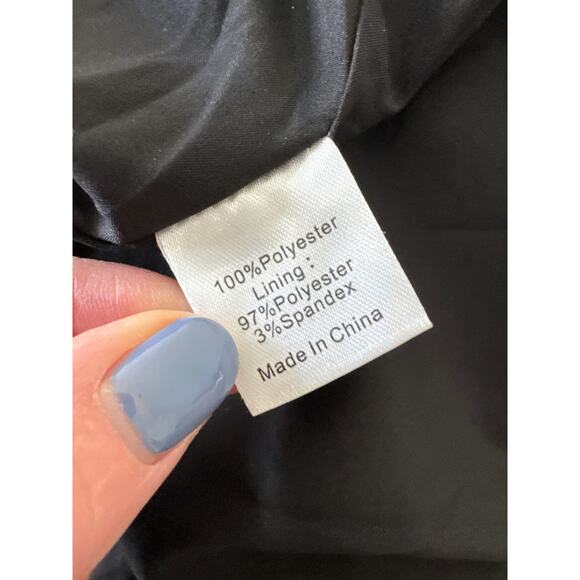 TUCKERNUCK Nightly Organza Palmerston Dress Black Gold Size Large - Picture 8 of 10